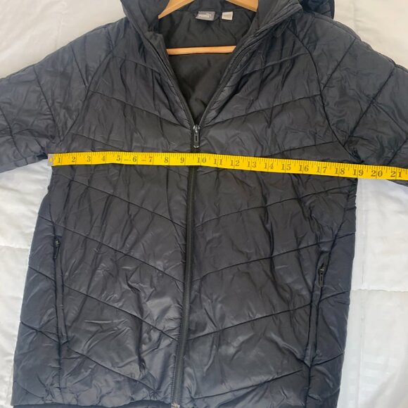 Puma Mens black Quilted Hooded Jacket - Picture 6 of 9